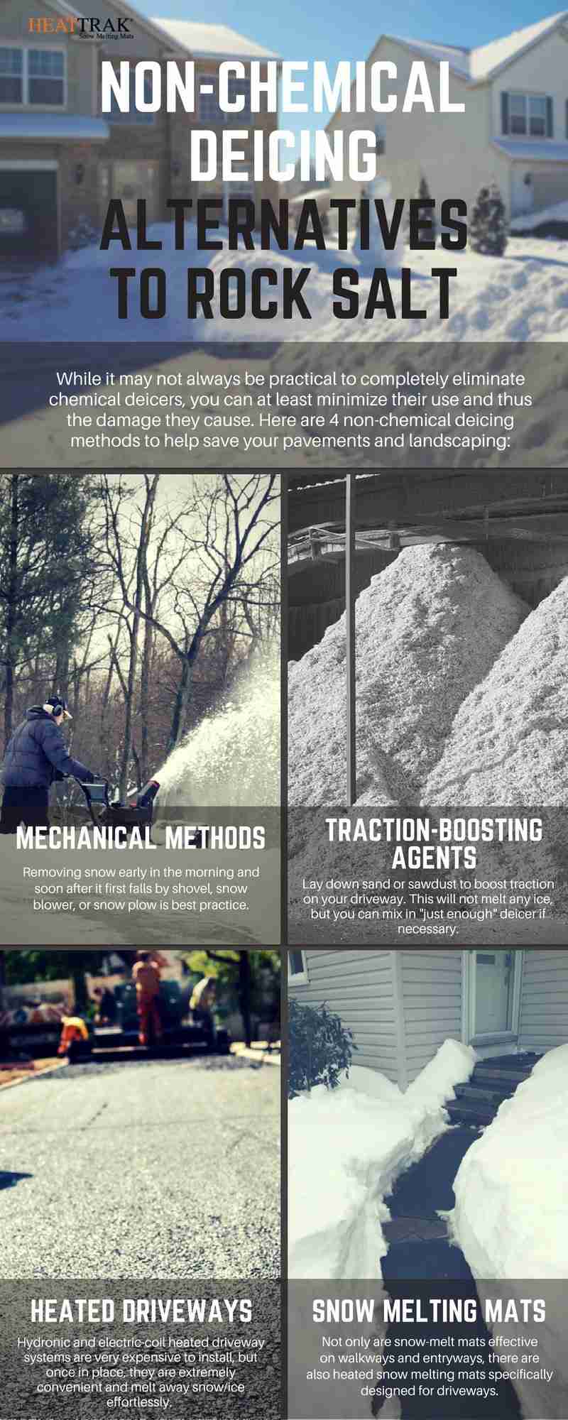 4 Non-chemical Deicing Alternatives to Rock Salt