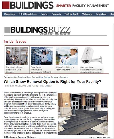 HeatTrak Featured on Buildings.com