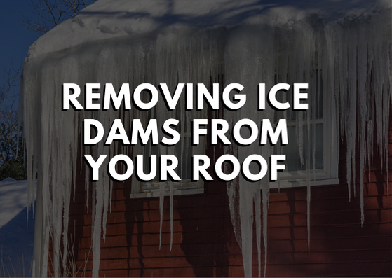 Removing Rooftop Ice and Snow with Salt