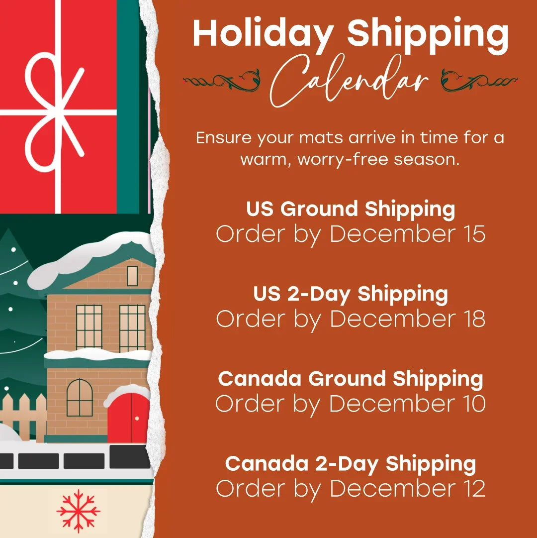 Holiday Shipping Calendar.
