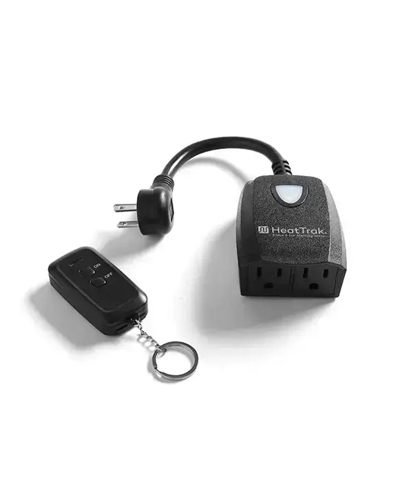 Accessories for snow melting mats used at businesses