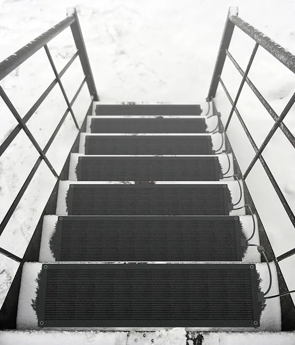Industrial Heated Stair Tread Mats for Businesses
