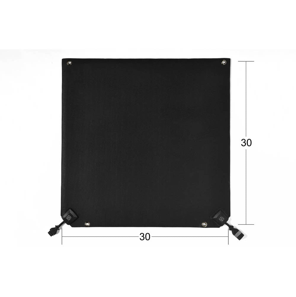 Half Walkway Mats connect to full walkway mats as part of the HeatTrak Snow Melting Mat System. Half Mats can be used to stop ice dams from forming, keeping your home slip-free.