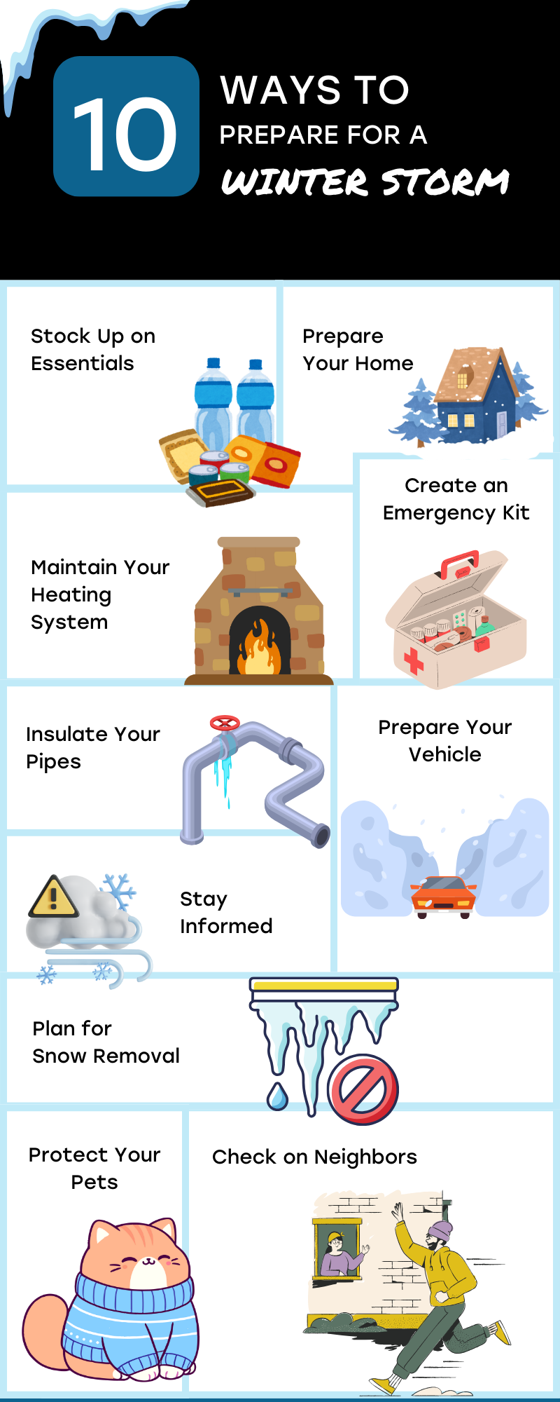10 Ways to Prepare for a Winter Storm: What You Need to Know