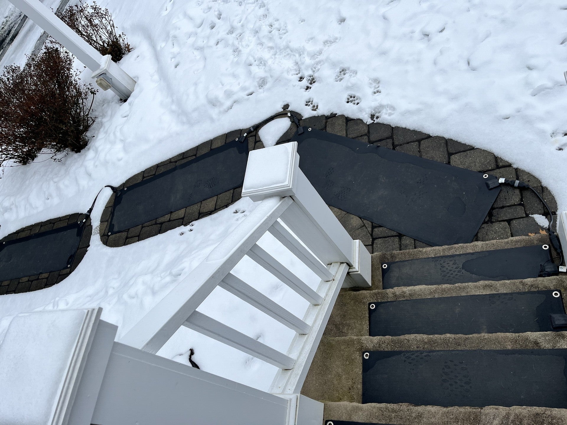 The Benefits of Snow Melting Stair Mats