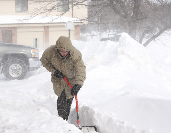 Tips to Lessen the Strain of Snow Shoveling on Your Heart Health
