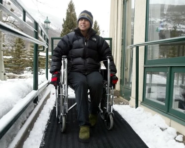 Snow Melting Mats offer Safe Winter Solution for Disabled Housing