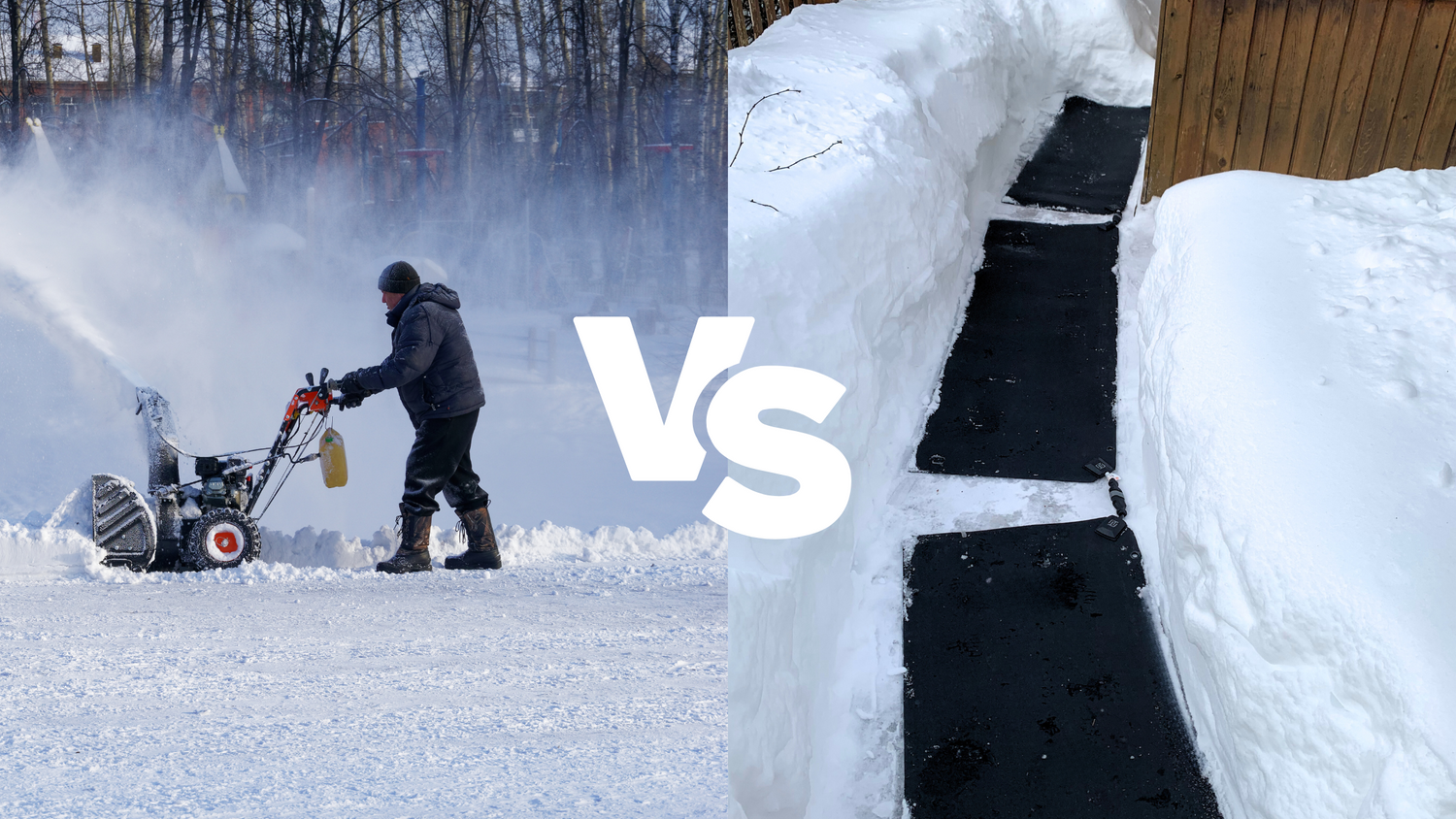 HeatTrak vs. Snow Blowers: Which Snow Removal Solution is Right for You?