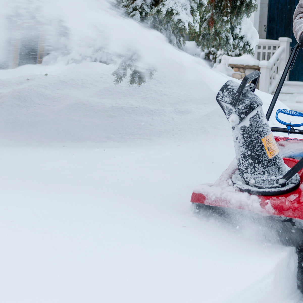 Snowblower mat (to Contain Melting Snow) - Paradise, Newfoundland