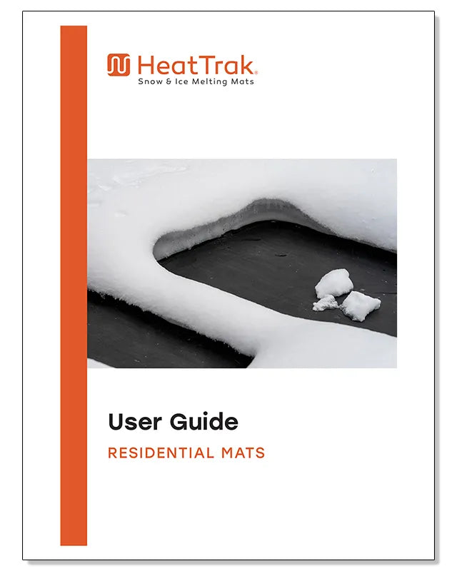 HeatTrak Residential Mats Instruction Manual and User Guide