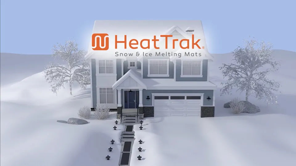 How HeatTrak Snow & Ice Melting Mats Work - Instructional Video