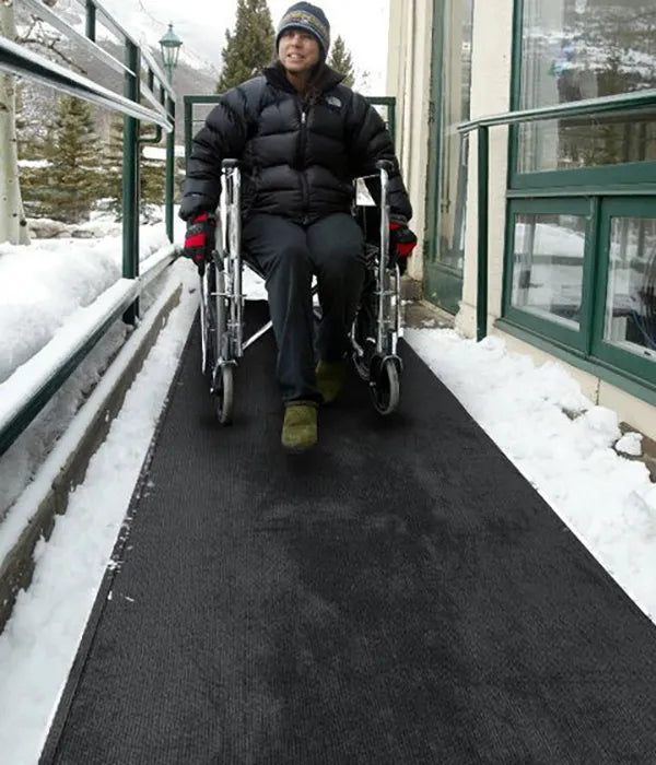 Heated Mobility and Wheelchair Ramp Mats for Businesses and Homes
