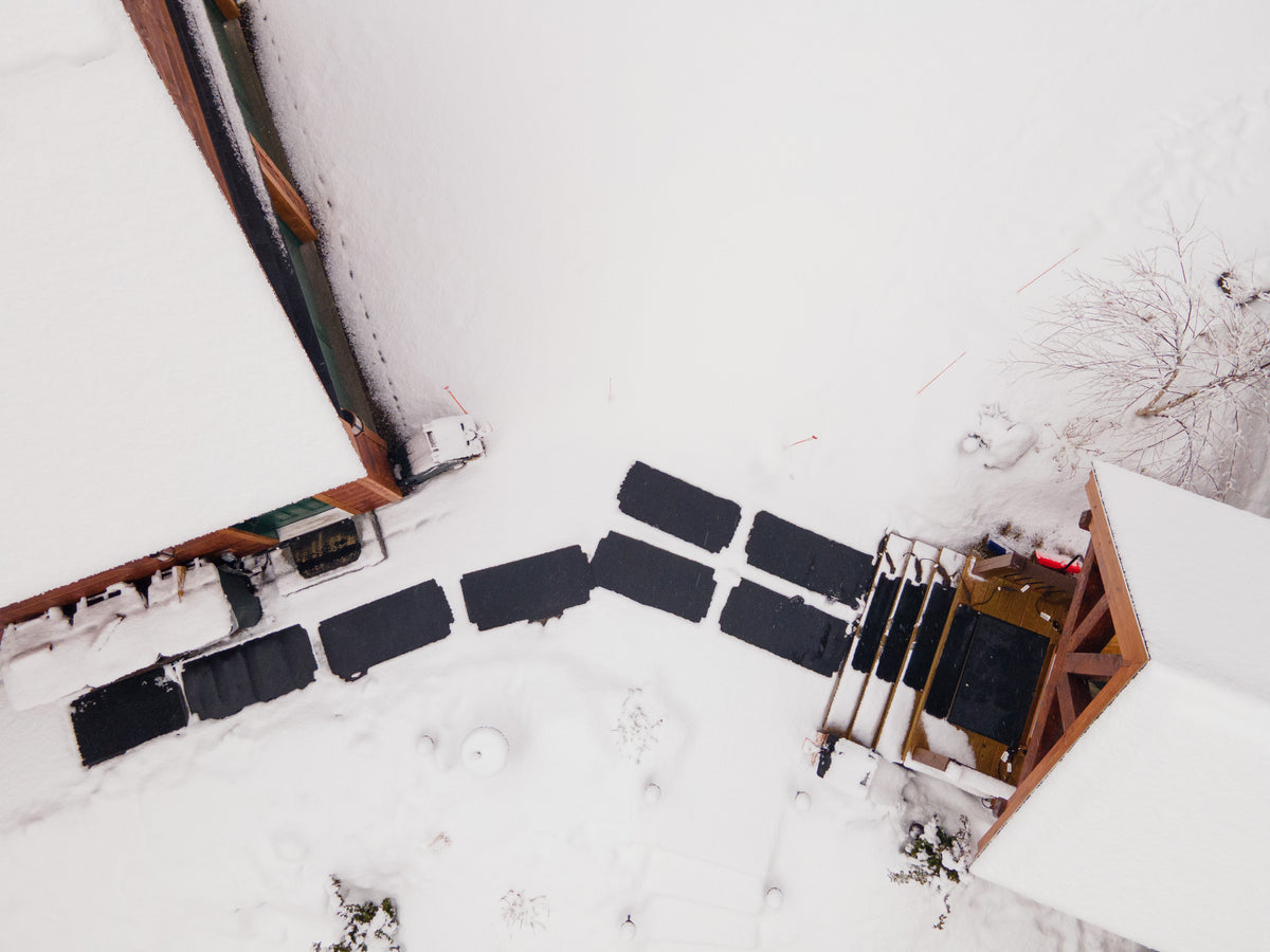 Heated Snow & Ice Melting Walkway Mat, Wide/Long 30