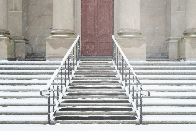 HeatTrak® Industrial Snow Melting Stair Mat - 4 Feet Length, Power Cord Not Included, BTHRPA Needed With Stairs
